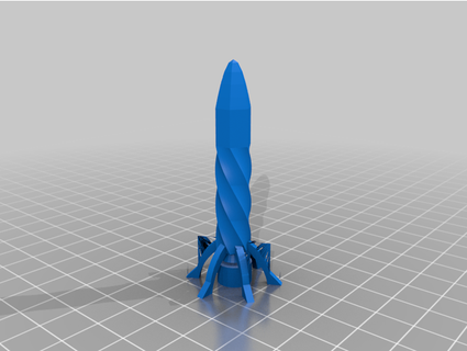 tornado foguete mach hydrafox683 3d print model - Mito3D