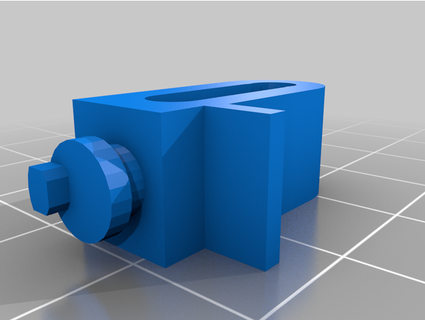 doubleur jambe extension mégamoonman 3d print model - Mito3D