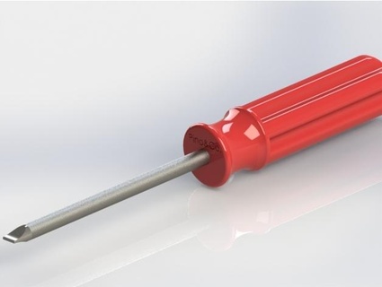 slotted screwdriver pinocad cacciaviti giraviti screw holder viti 3d print model - Mito3D