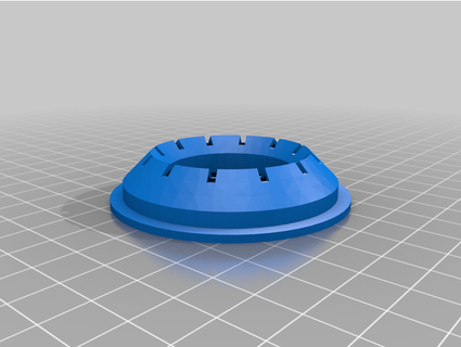 aerogarden pod mason jar adapter thicker wizeguy 3d print model - Mito3D
