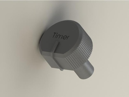 horno mando eléctrico pinocad forno manopola 3d print model - Mito3D