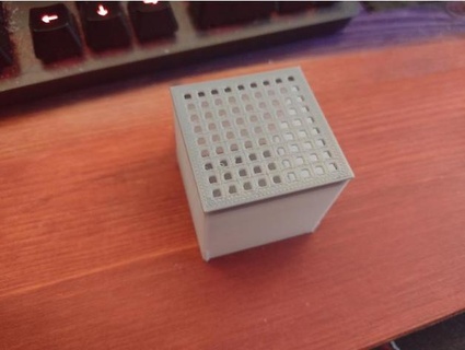 essiccante cap 40mm estrusione moltiplicatore cubo doppel randagio 404040 40x40x40 calibrazione asciugatrice asciutto scatola filamento guida Conservazione 3d print model - Mito3D