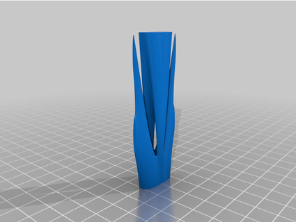 v shape recuperação conceptualiz3d caos presa matemática pingente pontudo vee 3d print model - Mito3D