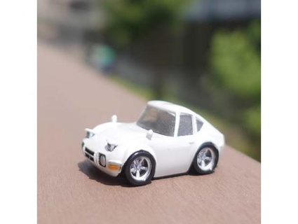 toyota 2000gt dendeba miniature car 3d print model - Mito3D