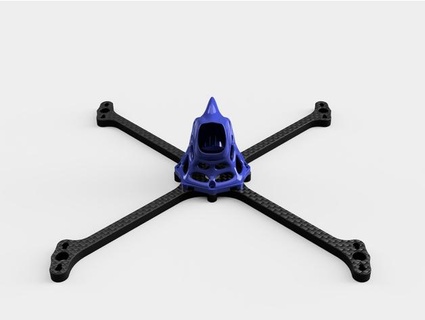 oddityrc featherx 5inch toothpick frame accesories support drone racing fpv 3d print model - Mito3D