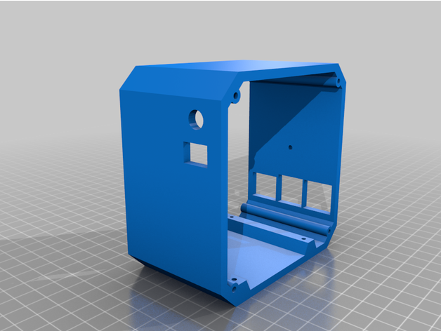 caso funda frambuesa pi 3 lathywar3d 3D print model - Mito3D