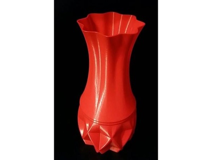 desperdiçado vaso 5 lupofranz flor espiralizado contorno modo 3d print model - Mito3D