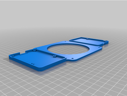 framboise pi vesa double monter jornobe moniteur 3d print model - Mito3D