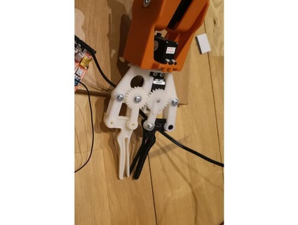pincer pince bricoler bras robot sofox tenailles robotique 3d print model - Mito3D