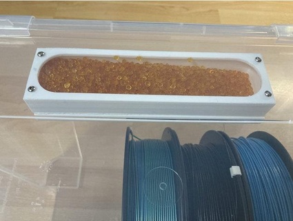 trozo sílice gel bandeja samla seco caja marrrthias 3d print model - Mito3D