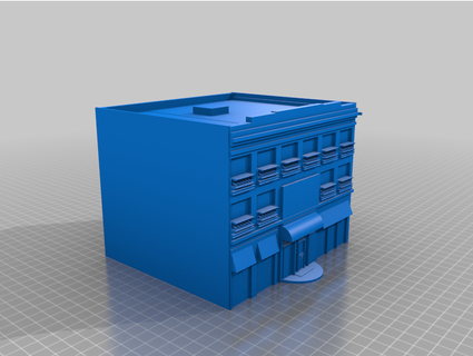 1 100 Wohnungen Block thommo1137 3d print model - Mito3D