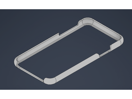 Iphone 11 xr Parachoque caso bainha Scott dejong i11 ios 3d print model - Mito3D