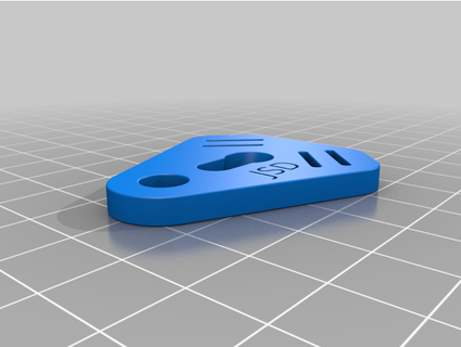 msr tent outer pitch buckle reddjon 3d print model - Mito3D