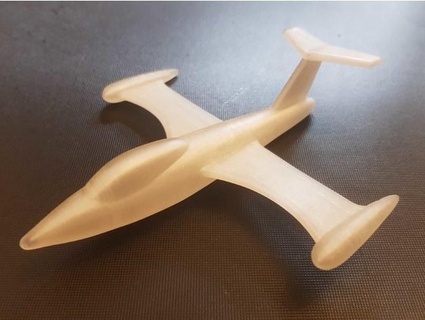 Wunder Frau unsichtbar Jet Fett neilpreis Flugzeug Spielzeug 3d print model - Mito3D