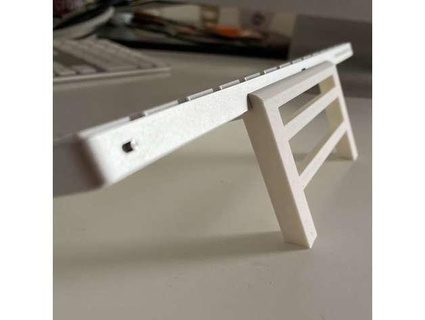 apple keyboard holder yellowmart stand 3d print model - Mito3D