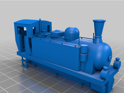 lokomotif stleonard 1901 apelüsyon modelcilik demiryolu Modello 3d 3d print model - Mito3D