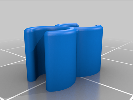 biqu b1 USB Kabel Bowden Tube Clip Empse 3d print model - Mito3D
