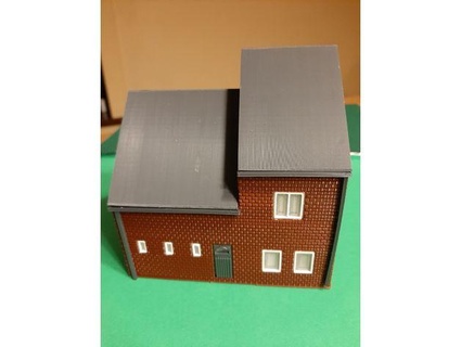 ho ölçek temel ev uzantı kurt68 3d print model - Mito3D