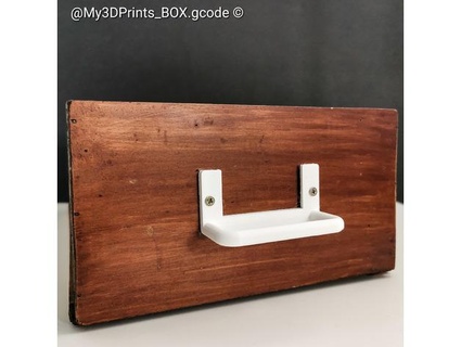 drawer handler holder label my3dprints box cassetto etichetta handle maniglia 3d print model - Mito3D