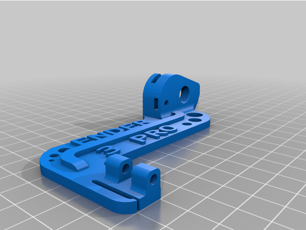 pi Kamera Boom Ovalwerke 3d Drucker Unterstützung 3D print model - Mito3D