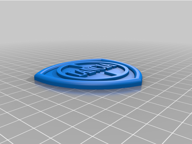 lancia logotipo marco0020 3D print model - Mito3D