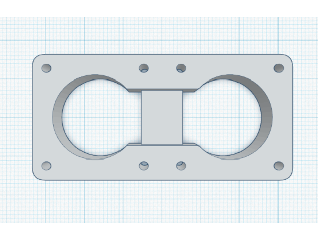 cyberdeck recovery kit - gpio milspec spacer booogs back7 raspberry pi 3D print model - Mito3D