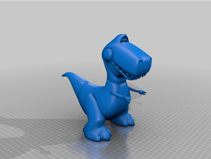 rex juguete historia chittor rachid tirano saurio Rex 3d print model - Mito3D