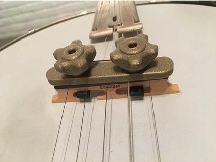 banjo mute garnetiferous unintermittedly 3d print model - Mito3D