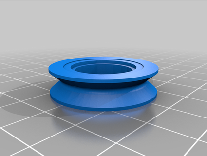 f625zz flanged ball bearing cr-6 filament guide mcsgroi 3d print model - Mito3D