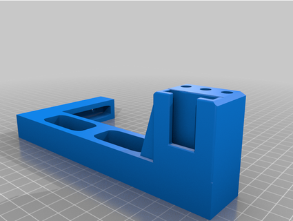 carrete soporte manwe filamento 3d print model - Mito3D