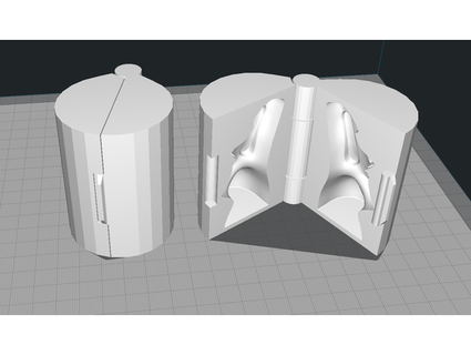 moai casa molusco molde corchete diaarquetipo 3d print model - Mito3D