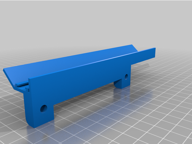 eje bar cable guía rail Opcional LED ligero carril remezclar mcrabb23 3D print model - Mito3D