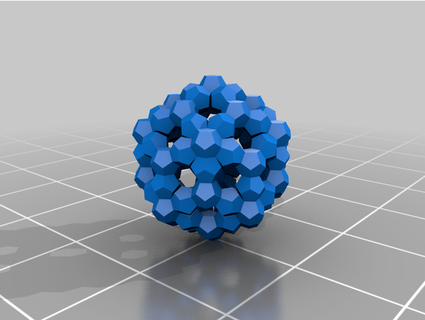 mega dodecahedron 3d print model - Mito3D