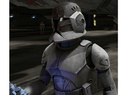 stealth clone trooper helmet 3dndoctor wars star fighter stelth stencil 3d print model - Mito3D