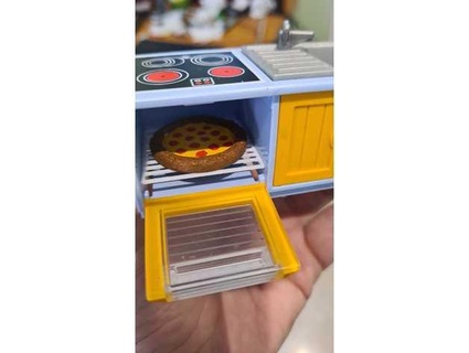 playmobil four grille horno wakkah 3d print model - Mito3D