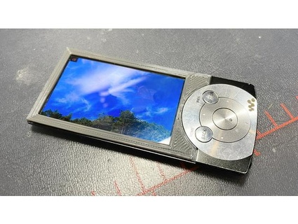 sony walkman nw-a840 display flame dj ico nw-a845 nw-a846 nw-a847 3d print model - Mito3D