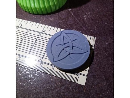 genshin impacto mora moneda lalinowl 3d print model - Mito3D