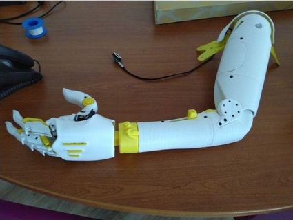 tamamlayınız protez kol Hackberry el etkinleştirme 3d print model - Mito3D