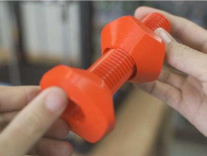 filament spool holder dukedoks guide suport 3d print model - Mito3D