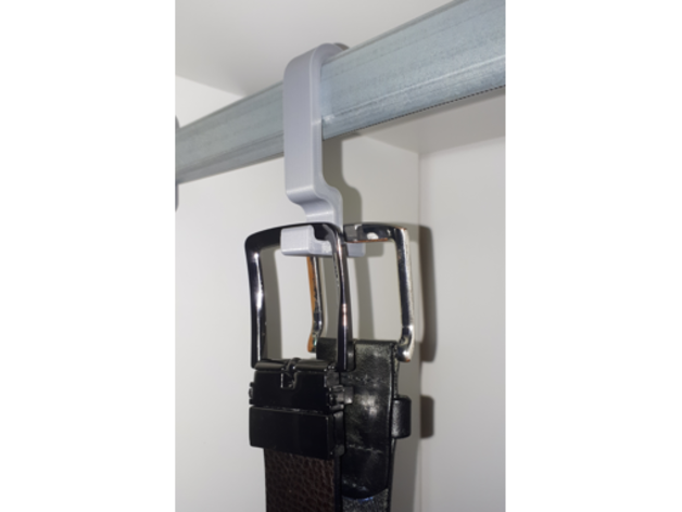 belt holder -dressing room - hook captainono dressing universal 3D print model - Mito3D