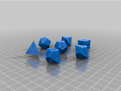 bleeding dice immortalnoir 3d print model - Mito3D