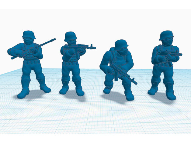 Heroscape Kobra Gewehr Kader jcnaz 28mm Gijoe Miniatur 3D print model - Mito3D