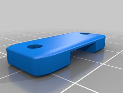 super basic easy print led strip clips bonzailyte 3d print model - Mito3D
