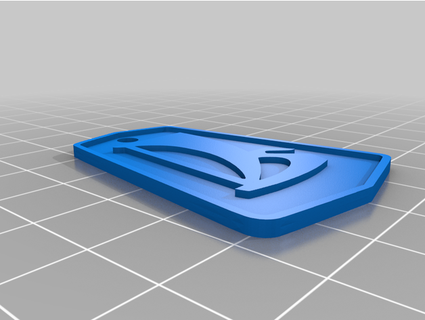 lada portachiavi litchi chiave logo 3d print model - Mito3D