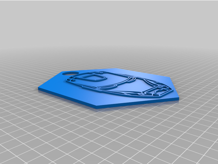 ferro uomo portachiavi louski 3d print model - Mito3D