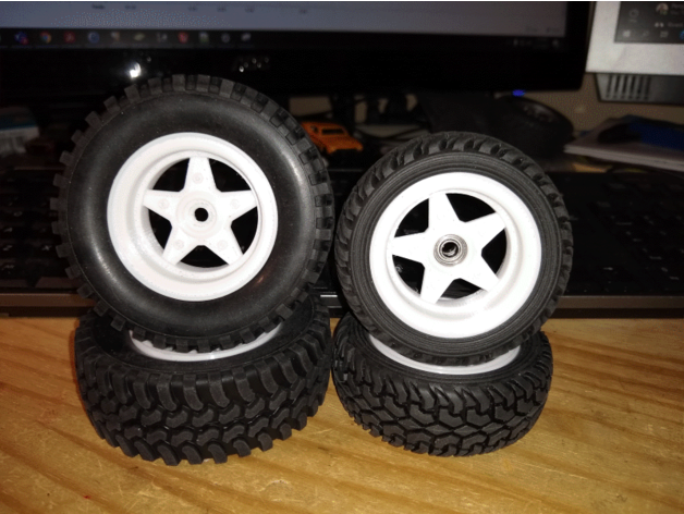 19 stock style tamiya grasshopper buggy wheels mrgreyz hornet orv sand scorcher 3D print model - Mito3D