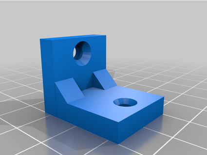 semplice angolo staffa bonsailite 3d print model - Mito3D