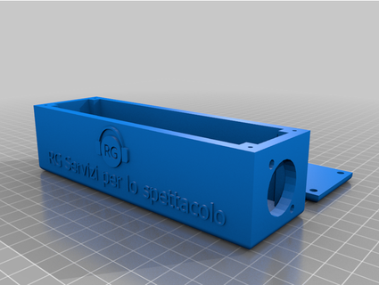 caixa powercon xlr senhorita 3d print model - Mito3D