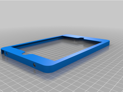 ipad mini wall mount sillyfrog 3d print model - Mito3D