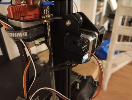 filamento sensor supporto ender 3 guntr creality 3d print model - Mito3D